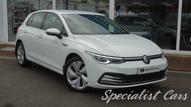 Volkswagen Golf Tsi Style Hatchback DA72TVM White #3