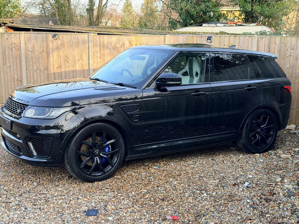 Land Rover Range Rover Sport 5.0 V8 Svr 4Wd Euro 6 Ss Black #6