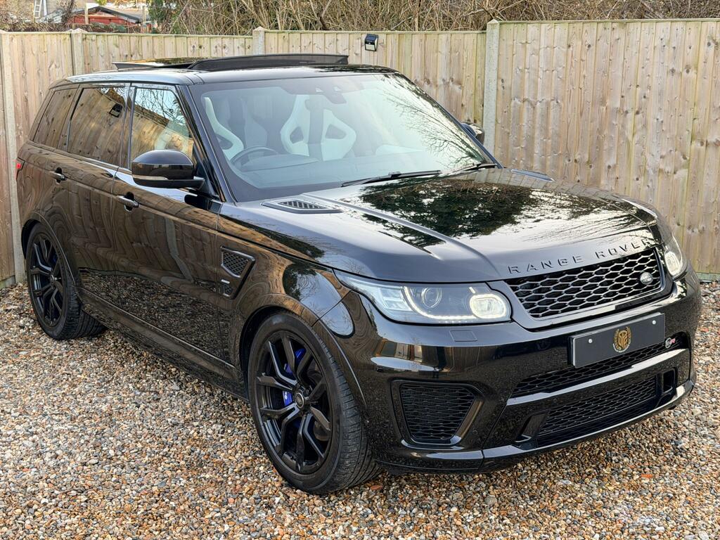 Land Rover Range Rover Sport 5.0 V8 Svr 4Wd Euro 6 Ss Black #5
