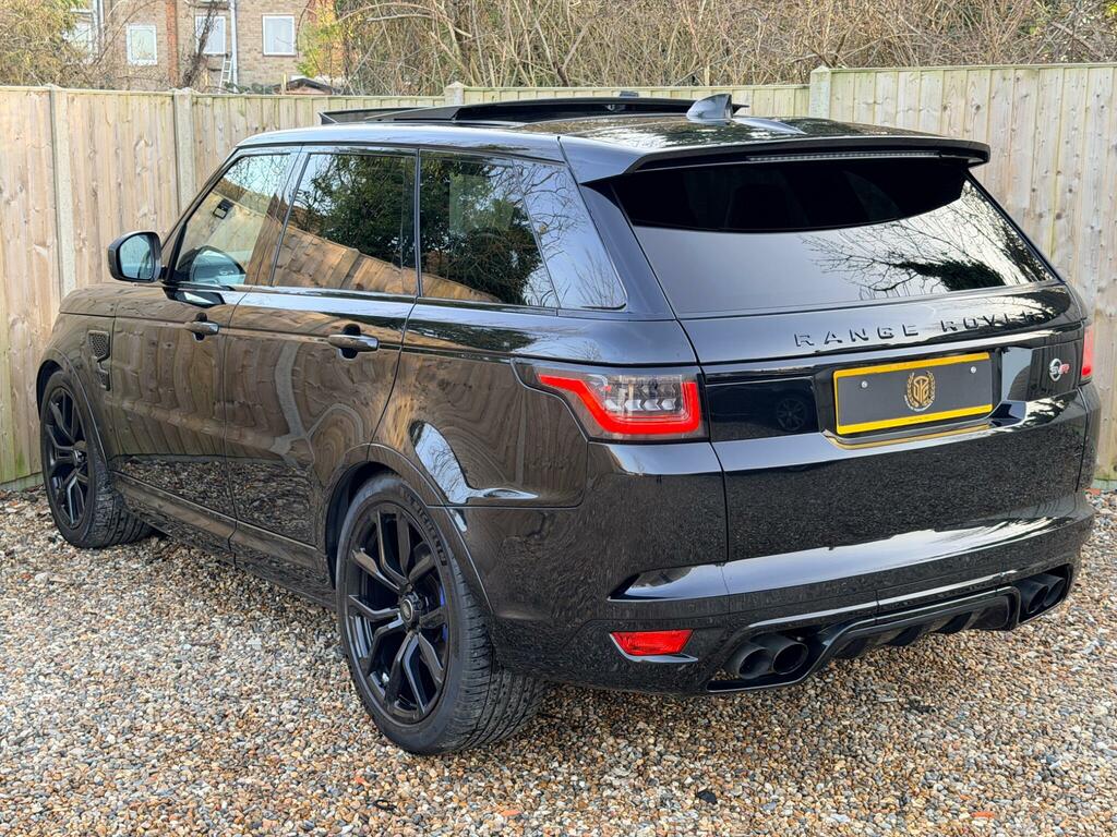 Land Rover Range Rover Sport 5.0 V8 Svr 4Wd Euro 6 Ss Black #4