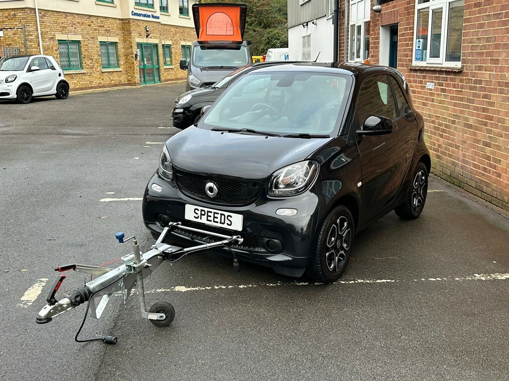 Smart Fortwo Coupe 1.0 Prime Premium Coupe, Motorhome Towcar Braked Black