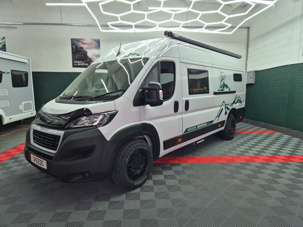 Peugeot Boxer Speeds Mountain Edition, Bluehdi 435 L4h2 Professi RJ23NWX White