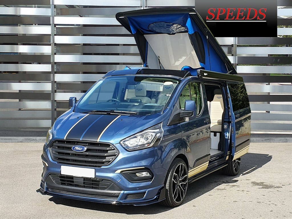 Ford Transit Custom Speeds Edition Camper 130Ps 4Berth, High Spec Spe Blue