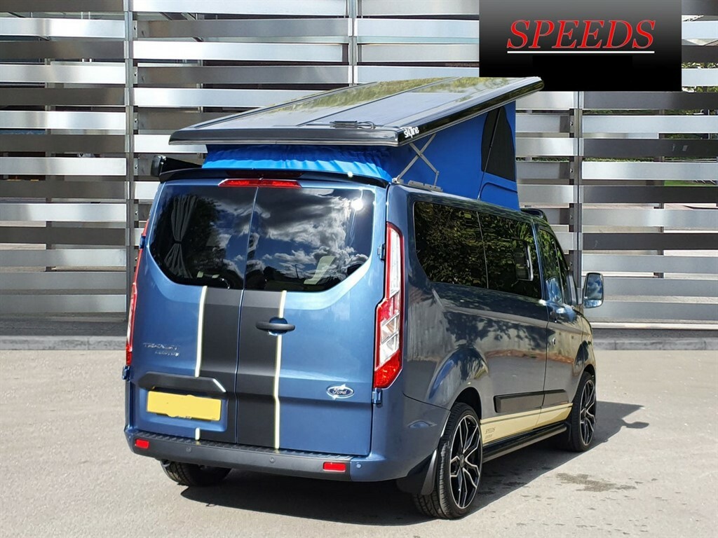 Ford Transit Custom Speeds Edition Camper 130Ps 4Berth, High Spec Spe BK71OYZ Blue #3