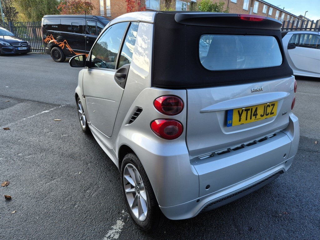 Smart Fortwo Cabrio 1.0 Passion Mhd Convertible Softtouch Motorh Silver #4