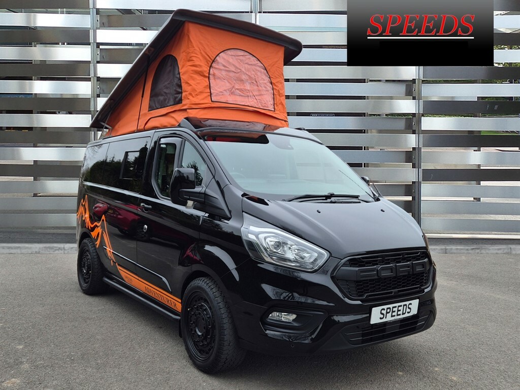 Ford Transit Custom Limited Speeds Adventurer Edition Camper 130Ps 4 B Black