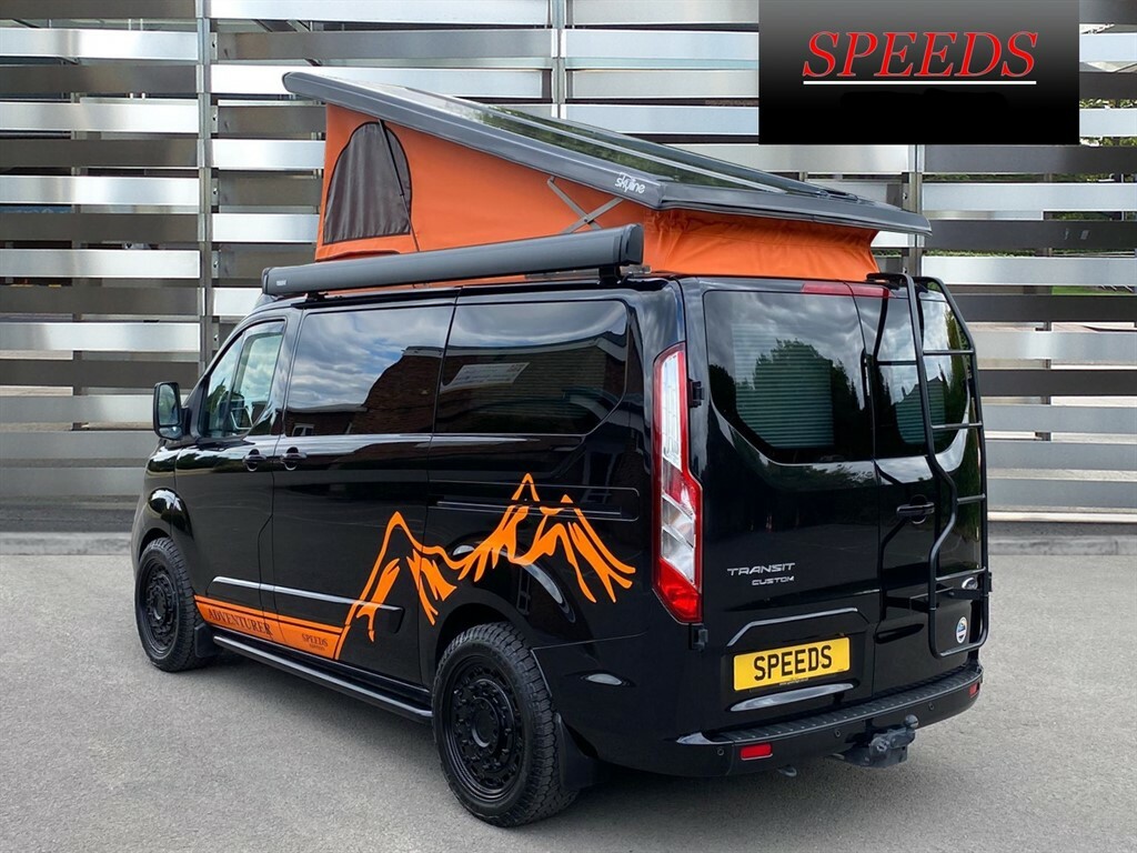 Ford Transit Custom Limited Speeds Adventurer Edition Camper 130Ps 4 B DK13ARK Black #4