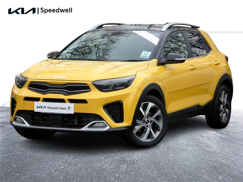 Kia Stonic 1.0 T-gdi Mhev Gt-line S Euro 6 Ss DX23YHZ Yellow #3