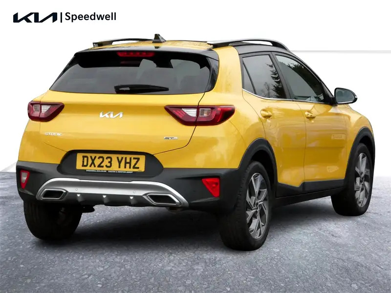 Kia Stonic 1.0 T-gdi Mhev Gt-line S Euro 6 Ss DX23YHZ Yellow #4