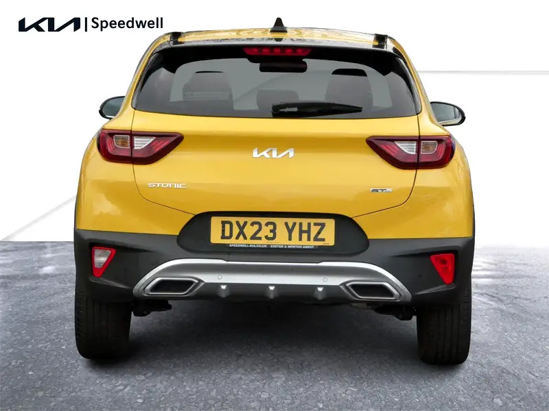 Kia Stonic 1.0 T-gdi Mhev Gt-line S Euro 6 Ss DX23YHZ Yellow #5