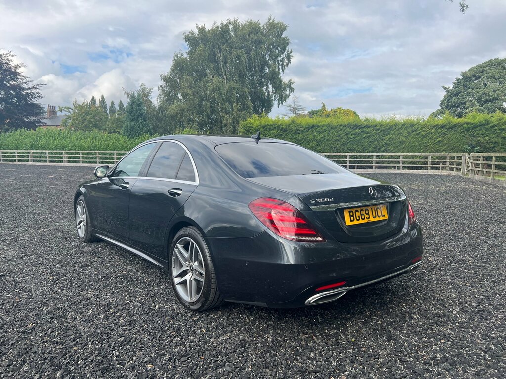 Mercedes-Benz S Class S 350 D Amg Line Premium 4-Door Black #3