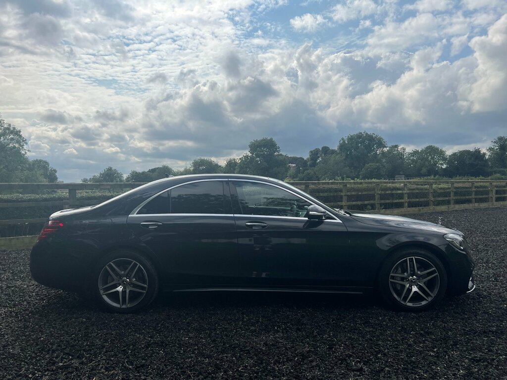 Mercedes-Benz S Class S 350 D Amg Line Premium 4-Door Black #6