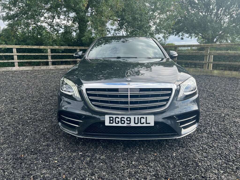 Mercedes-Benz S Class S 350 D Amg Line Premium 4-Door Black #2