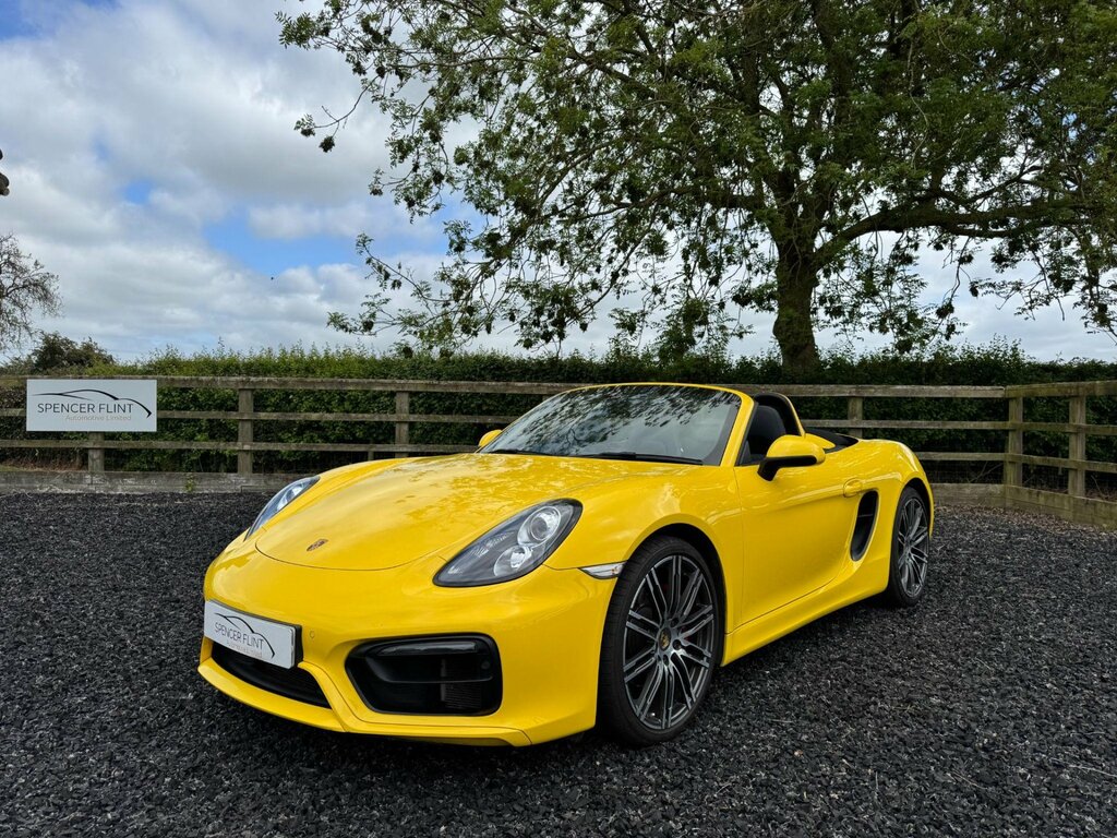 Porsche Boxster 3.4 981 S Pdk Euro 6 Ss Yellow