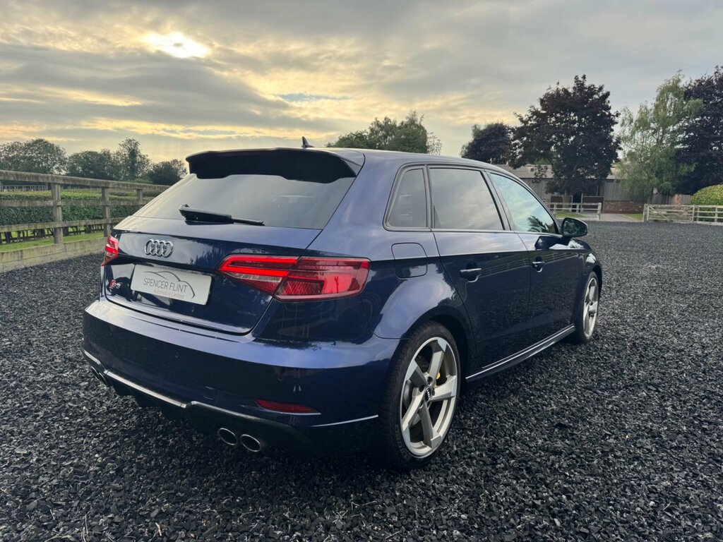 Audi S3 2.0 Tfsi Black Edition Sportback S Tronic Quattro SW67MXK Blue #6