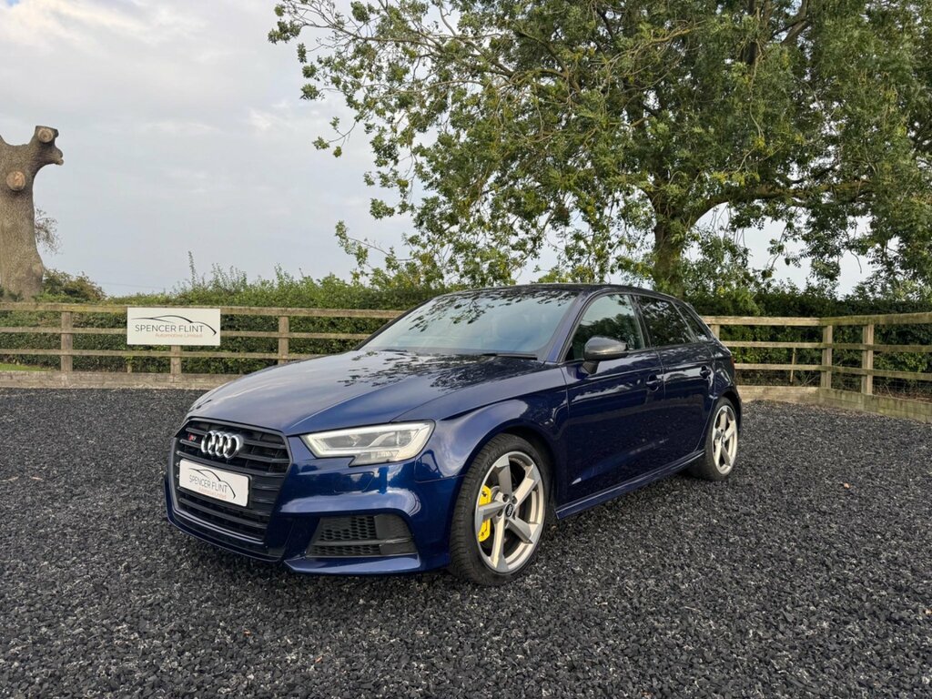 Audi S3 2.0 Tfsi Black Edition Sportback S Tronic Quattro Blue