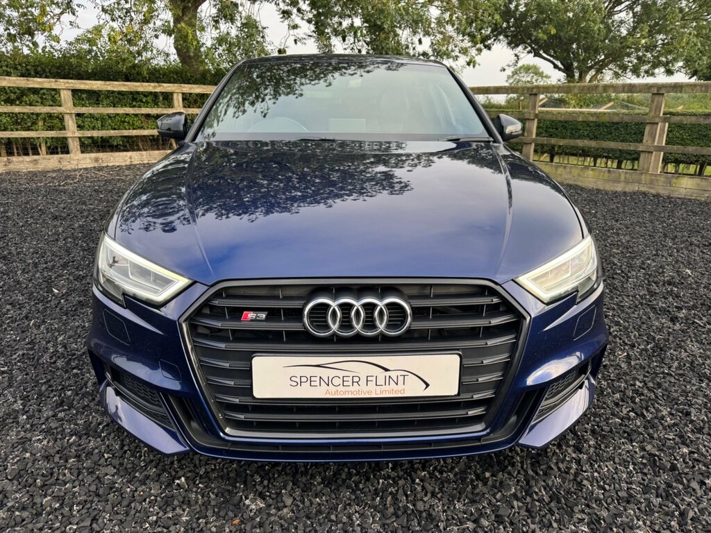 Audi S3 2.0 Tfsi Black Edition Sportback S Tronic Quattro SW67MXK Blue #2