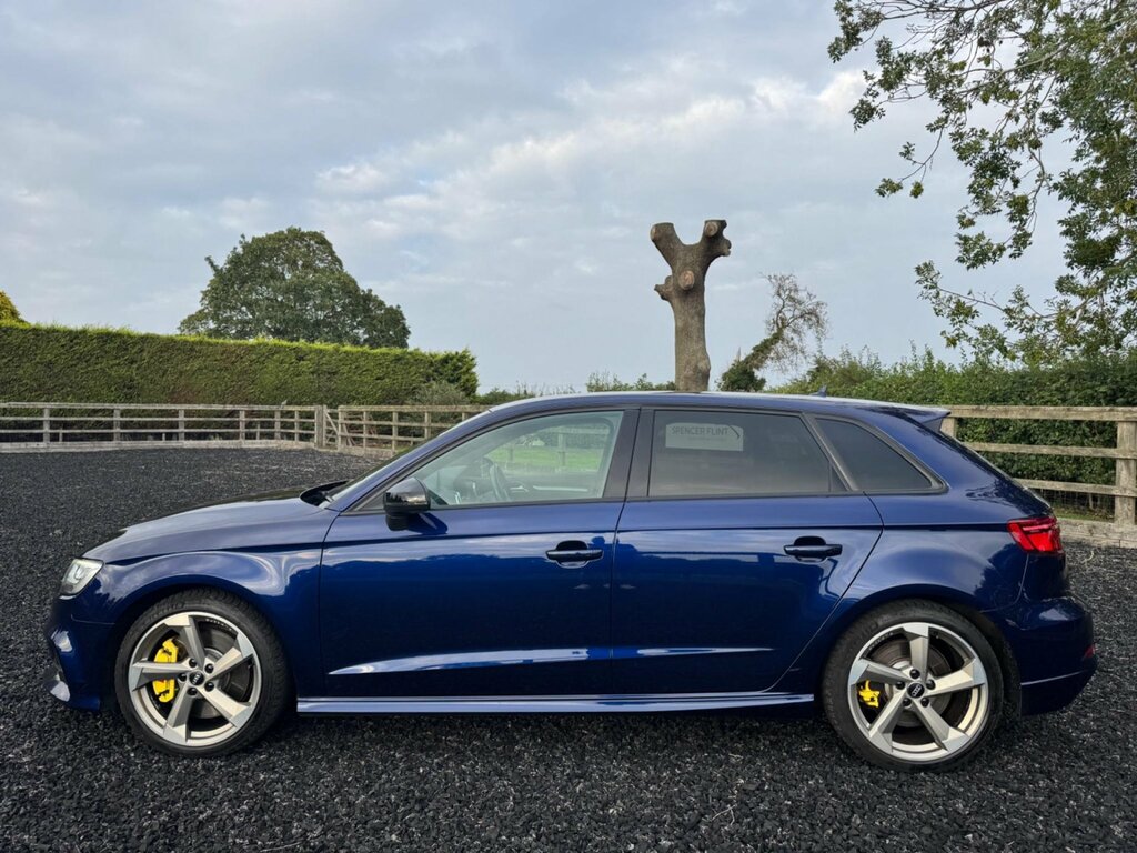 Audi S3 2.0 Tfsi Black Edition Sportback S Tronic Quattro SW67MXK Blue #3