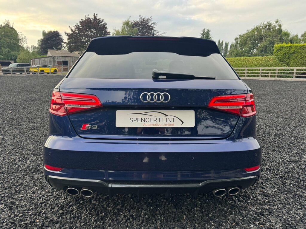 Audi S3 2.0 Tfsi Black Edition Sportback S Tronic Quattro SW67MXK Blue #5