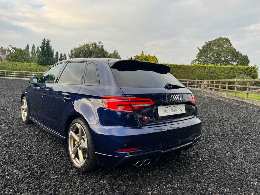 Audi S3 2.0 Tfsi Black Edition Sportback S Tronic Quattro SW67MXK Blue #4