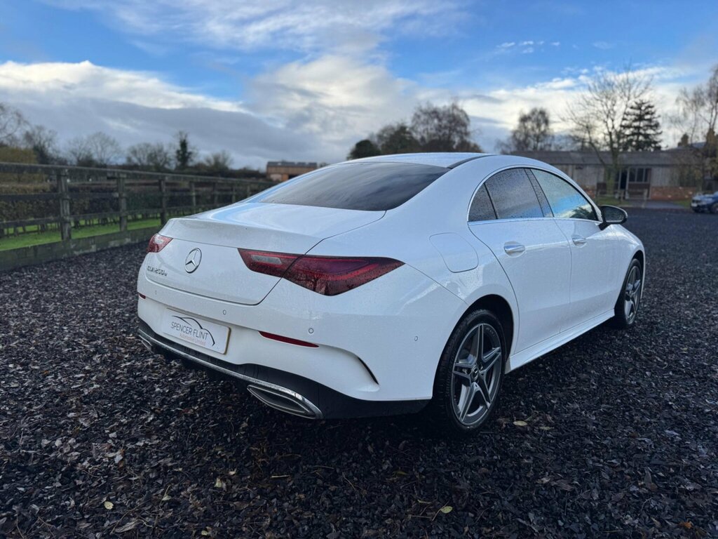 Mercedes-Benz CLA Class 1.3 Cla250e 15.6Kwh Amg Line Executive Coupe 8G- YC74EHV White #5