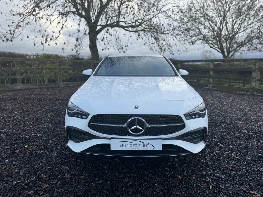 Mercedes-Benz CLA Class 1.3 Cla250e 15.6Kwh Amg Line Executive Coupe 8G- YC74EHV White #2