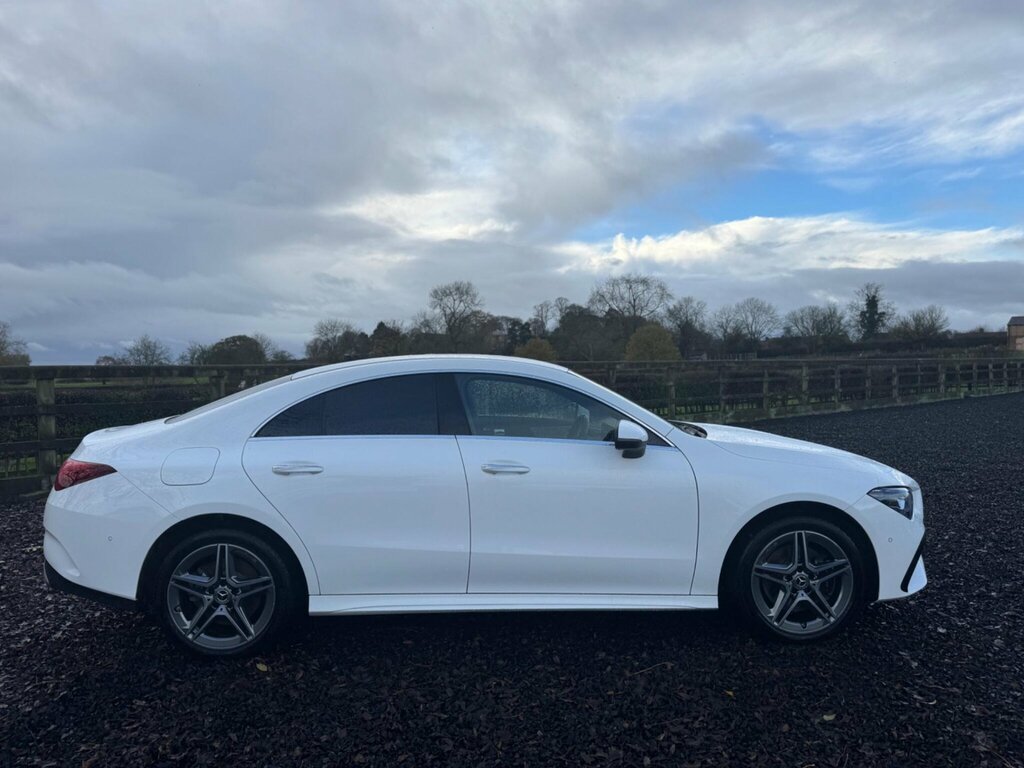 Mercedes-Benz CLA Class 1.3 Cla250e 15.6Kwh Amg Line Executive Coupe 8G- YC74EHV White #6