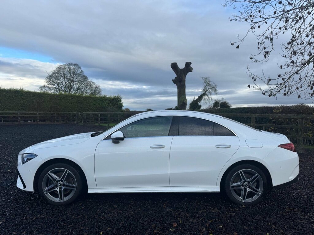Mercedes-Benz CLA Class 1.3 Cla250e 15.6Kwh Amg Line Executive Coupe 8G- YC74EHV White #3