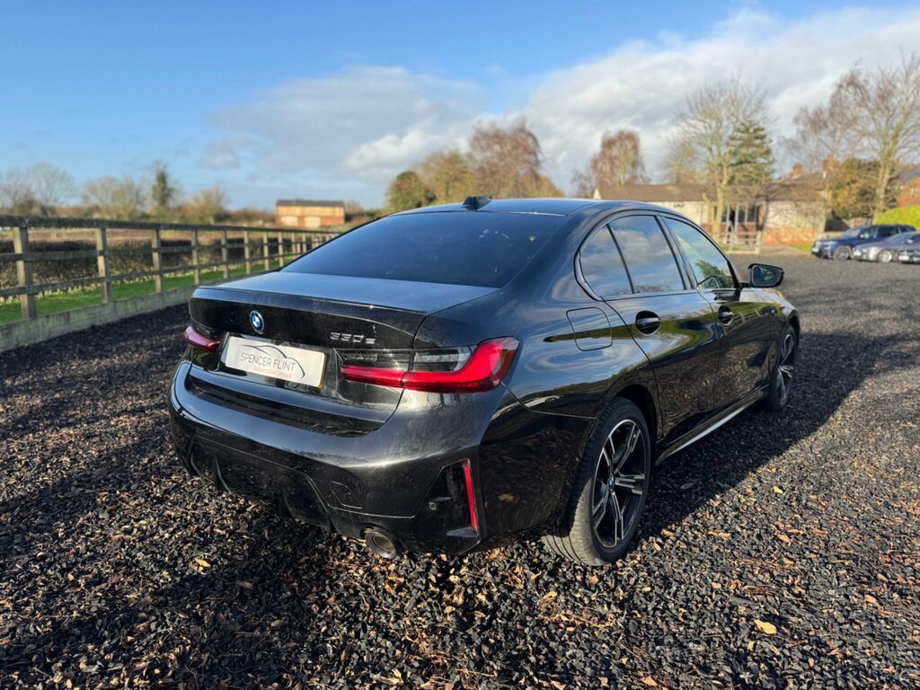 BMW 3 Series 2.0 330E 22.3Kwh M Sport Euro 6 Ss YF25ZRY Black #5