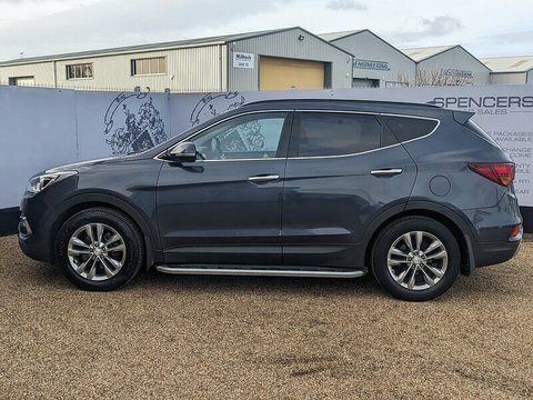 Hyundai Santa Fe Crdi Premium Blue  #4