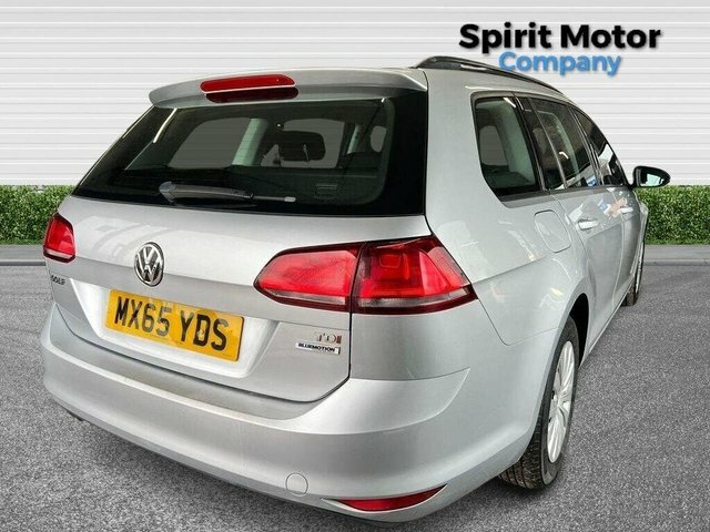 Volkswagen Golf Tdi Bluemotion Tech S MX65YDS Silver #2