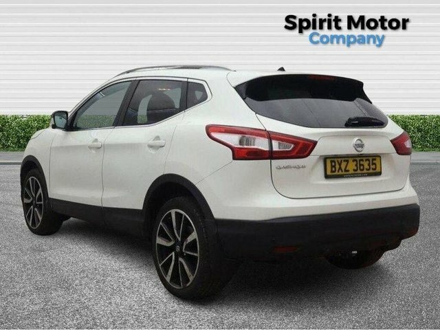 Nissan Qashqai Dig-t Tekna Suv BXZ3635 White #5