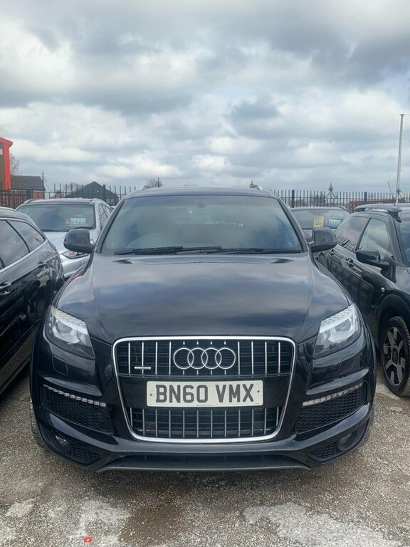 Audi Q7 Tdi V6 S Line Black