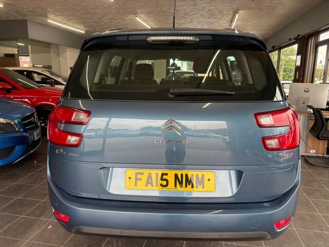 Citroen Grand C4 Picasso Bluehdi Exclusive Eat6 Euro FA15NMM Blue #6