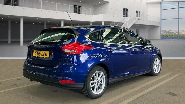 Ford Focus Tdci Zetec Hatchback SX15CPU Blue #4