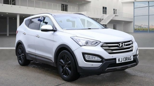 Hyundai Santa Fe Crdi Premium Se Suv Silver