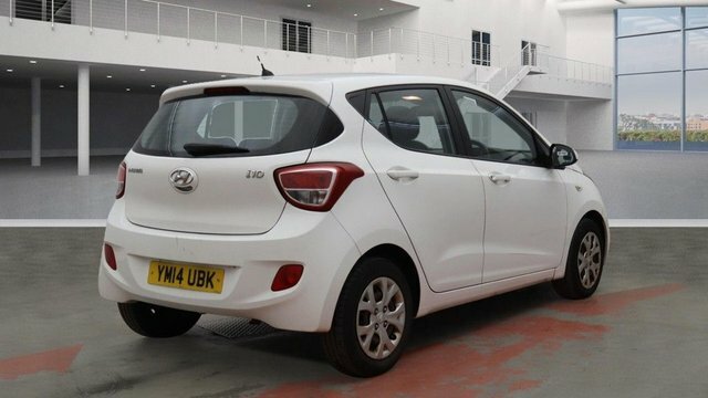 Hyundai I10 Se Hatchback YM14UBK White #3