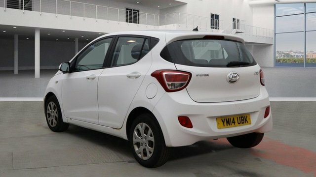 Hyundai I10 Se Hatchback YM14UBK White #4