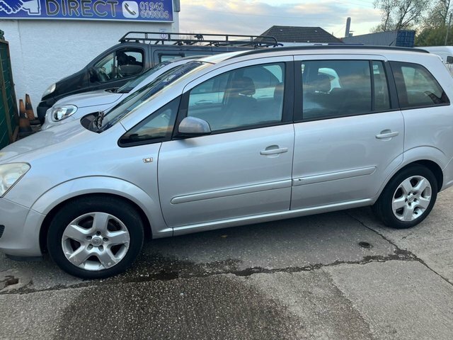Vauxhall Zafira Exclusiv Mpv Silver #4