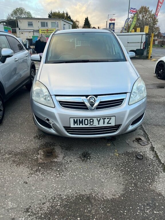 Vauxhall Zafira Exclusiv Mpv Silver