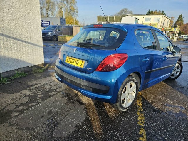 Peugeot 207 Hdi S Hatchback GF09NFJ Blue #3