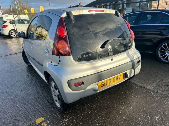 Peugeot 107 12V Allure Hatchback SH12OWV Silver #5