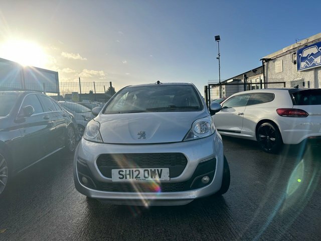 Peugeot 107 12V Allure Hatchback SH12OWV Silver #2