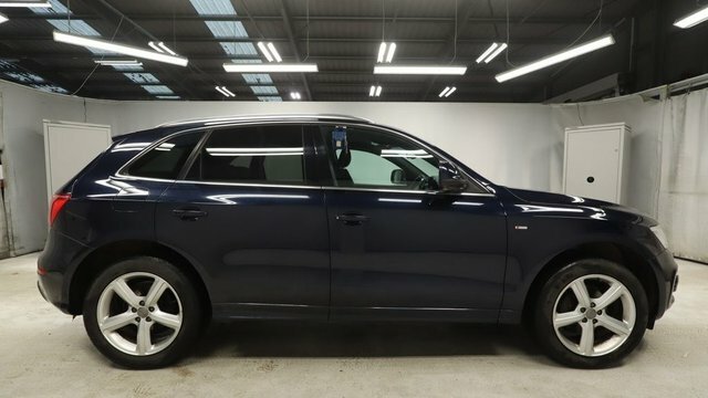 Audi Q5 Tdi S Line Suv Blue #2