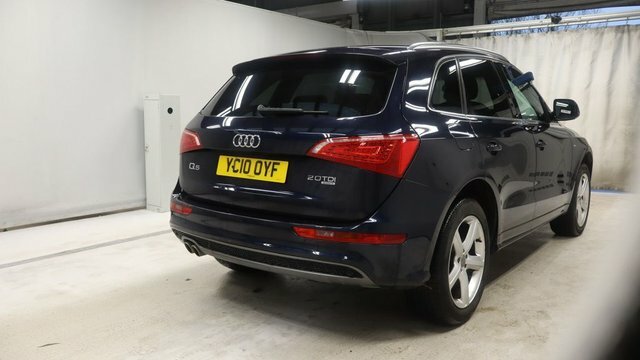 Audi Q5 Tdi S Line Suv Blue #3