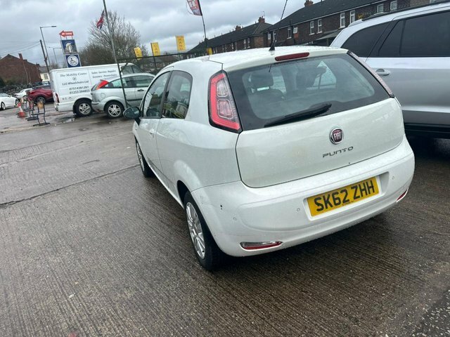 Fiat Punto Easy Hatchback White #3