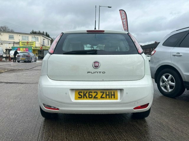 Fiat Punto Easy Hatchback White #4