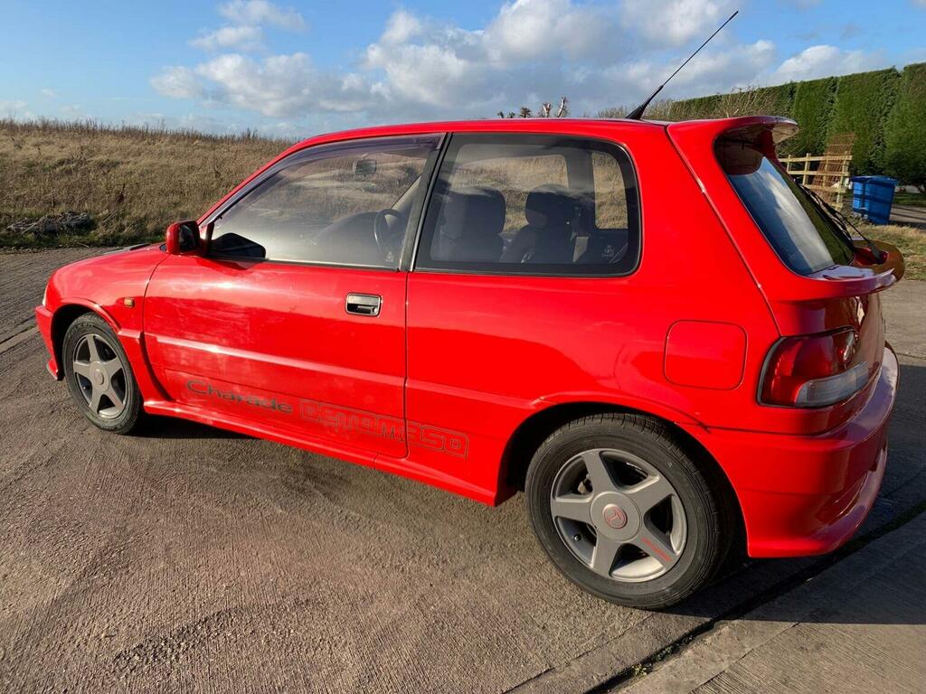 Daihatsu Charade Hatchback Gti Detomaso G201s Rare Rust Free Red #2