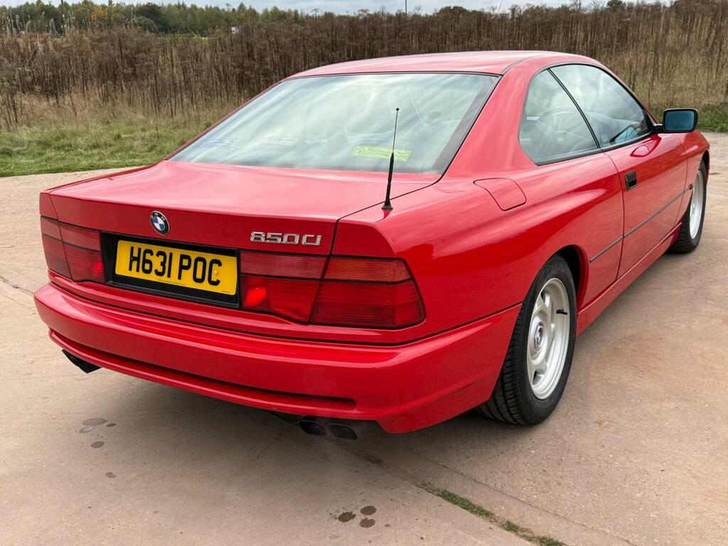 BMW 8 Series Gran Coupe Coupe 5.0 850I 1991H Red #6