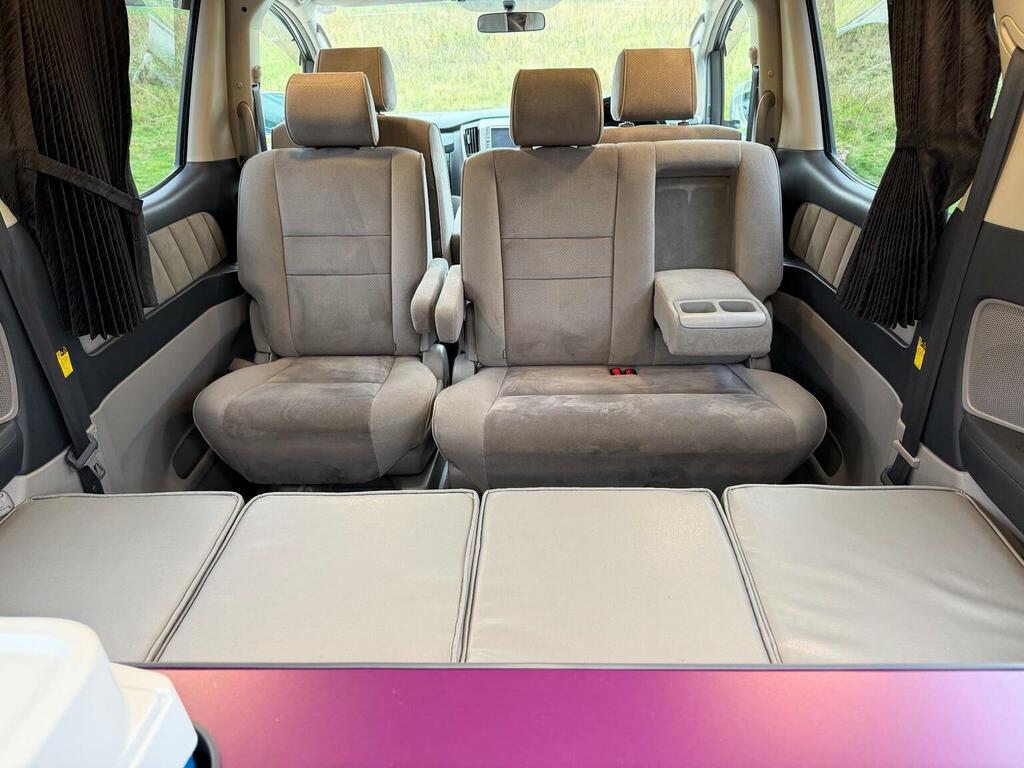 Toyota Alphard Mpv Quality Camper Conversion Ulez Dvd 5 Seater 2 White #5